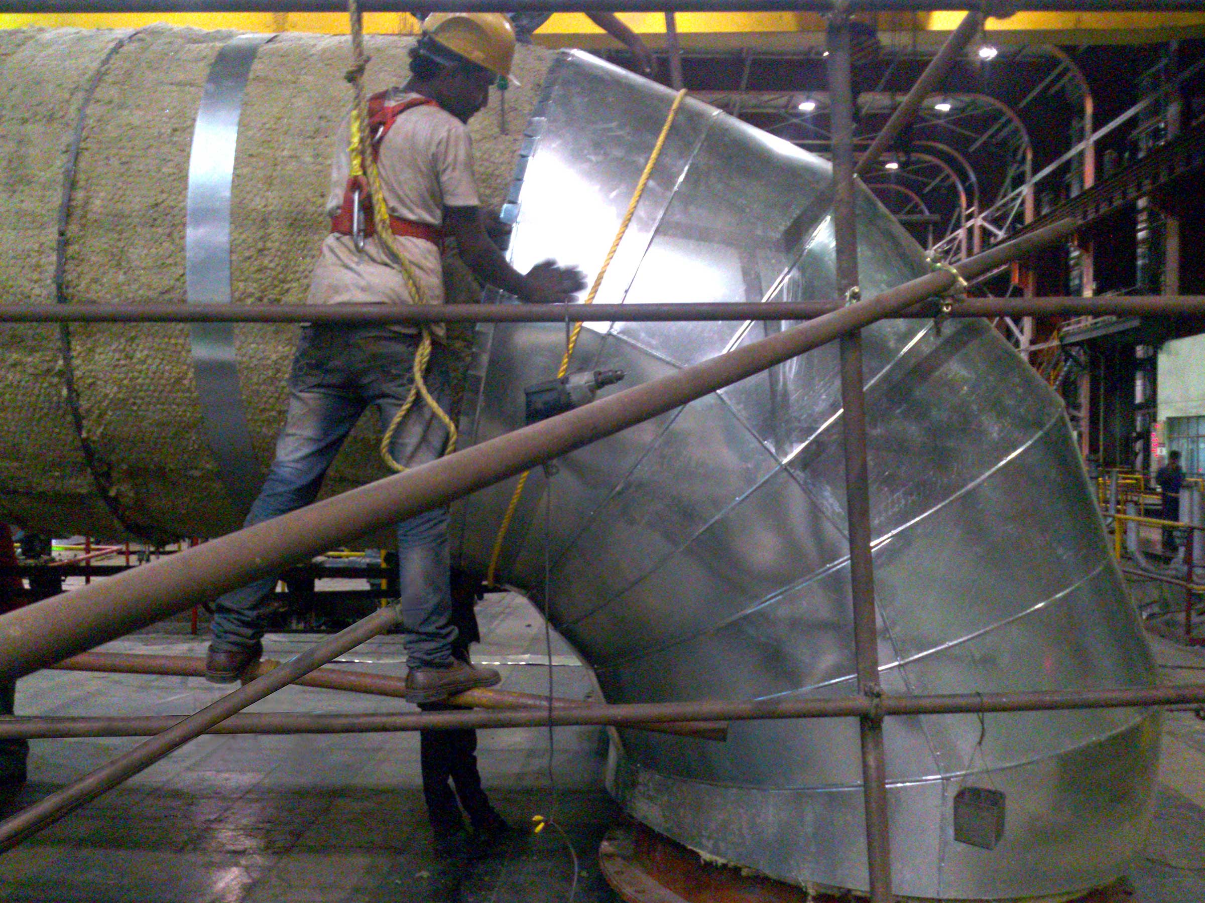 6 MTR RADIUS PIPING INSULATION UNDER MAHARASHTRA STATE POWER GENERATION COMPANY LIMITED (MAHAGENCO) AT NASHIK TPS.