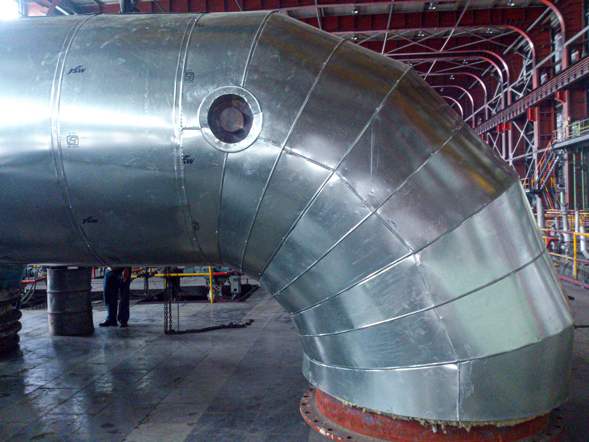 6 MTR RADIUS PIPING INSULATION UNDER MAHARASHTRA STATE POWER GENERATION COMPANY LIMITED (MAHAGENCO) AT NASHIK TPS.