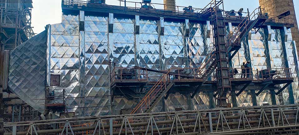 ESP INSULATION UNDER BHARAT HEAVY ELECTRICALS LIMITED (BHEL) AT NASHIK TPS.